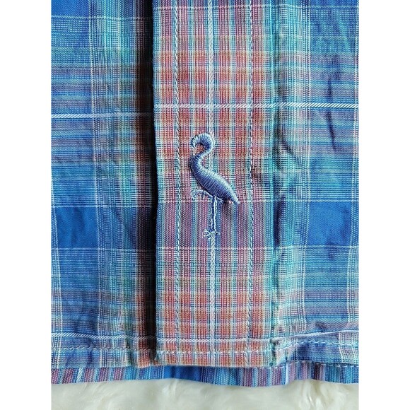 TAILORBRYD 1930 Collection Plaid Cotton Short Sleeve Shirt | XXL - Picture 7 of 13